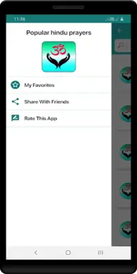 Popular hindu prayers android App screenshot 2